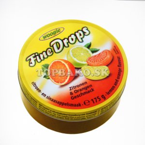 Cukríky v plechovke 200g - citron & pomaranč